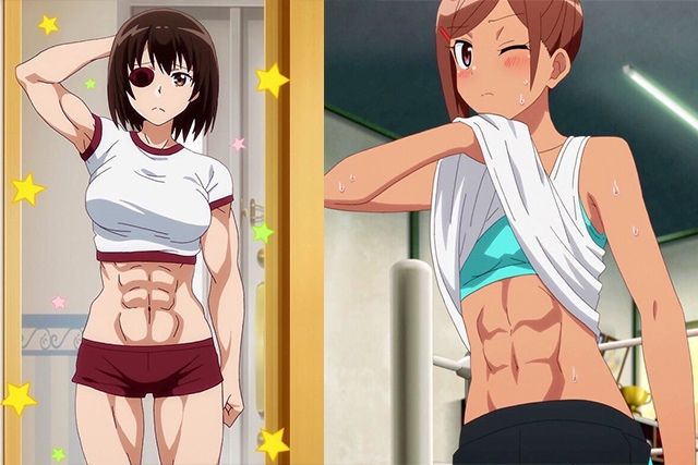 Muscular Anime Girls Image