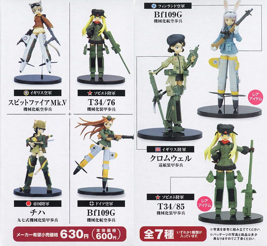 The Original Mecha Musume Figures From Konami