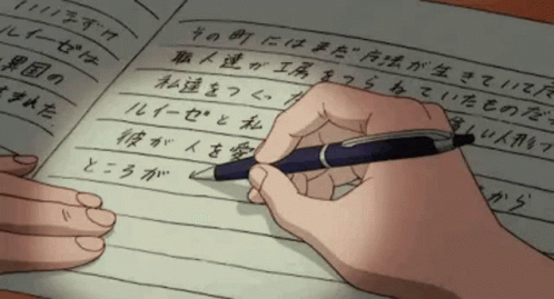 Writing Kanji