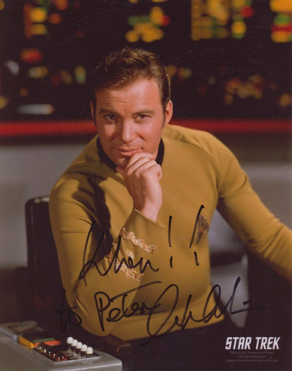 William Shatner Signed Autograph Image