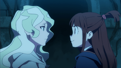Akko And Diana From little Witch Academia