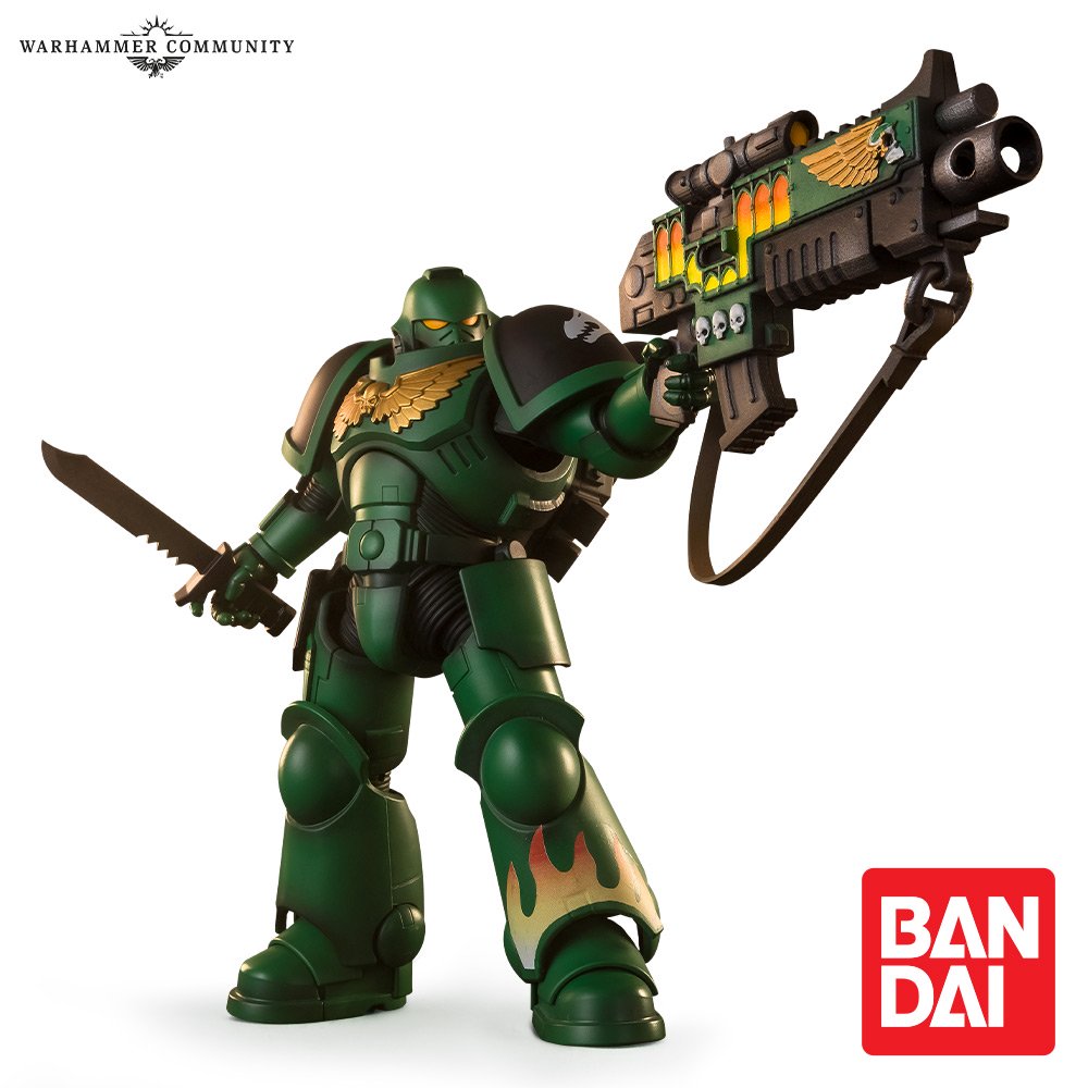 bandai salamander space marine