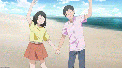 Uzaki Chan Wa Asobitai! Episode 10 Sakurai Snaps Pic Of Loving Couple