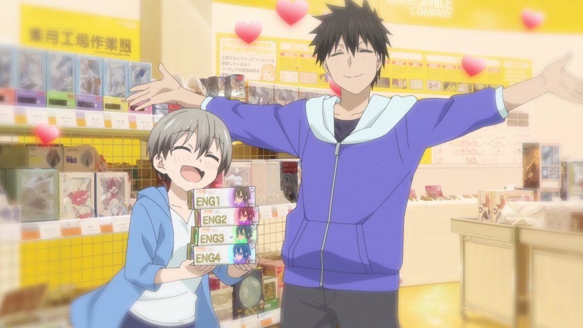 Uzaki Chan Wa Asobitai! Episode 10 Sakurai Uzaki Lovey Filter At Gift Shop