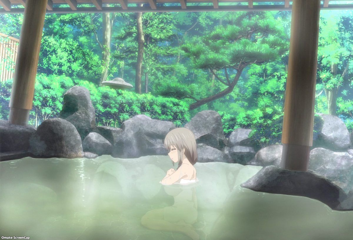 Uzaki Chan Wa Asobitai! Episode 10 Tsuki Soaks In Healing Waters Of Misasa Onsen