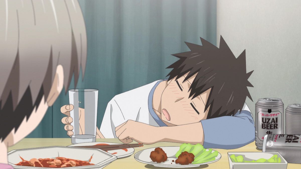 Uzaki Chan Wa Asobitai! Episode 12 [END] Sakurai Tired Drunk