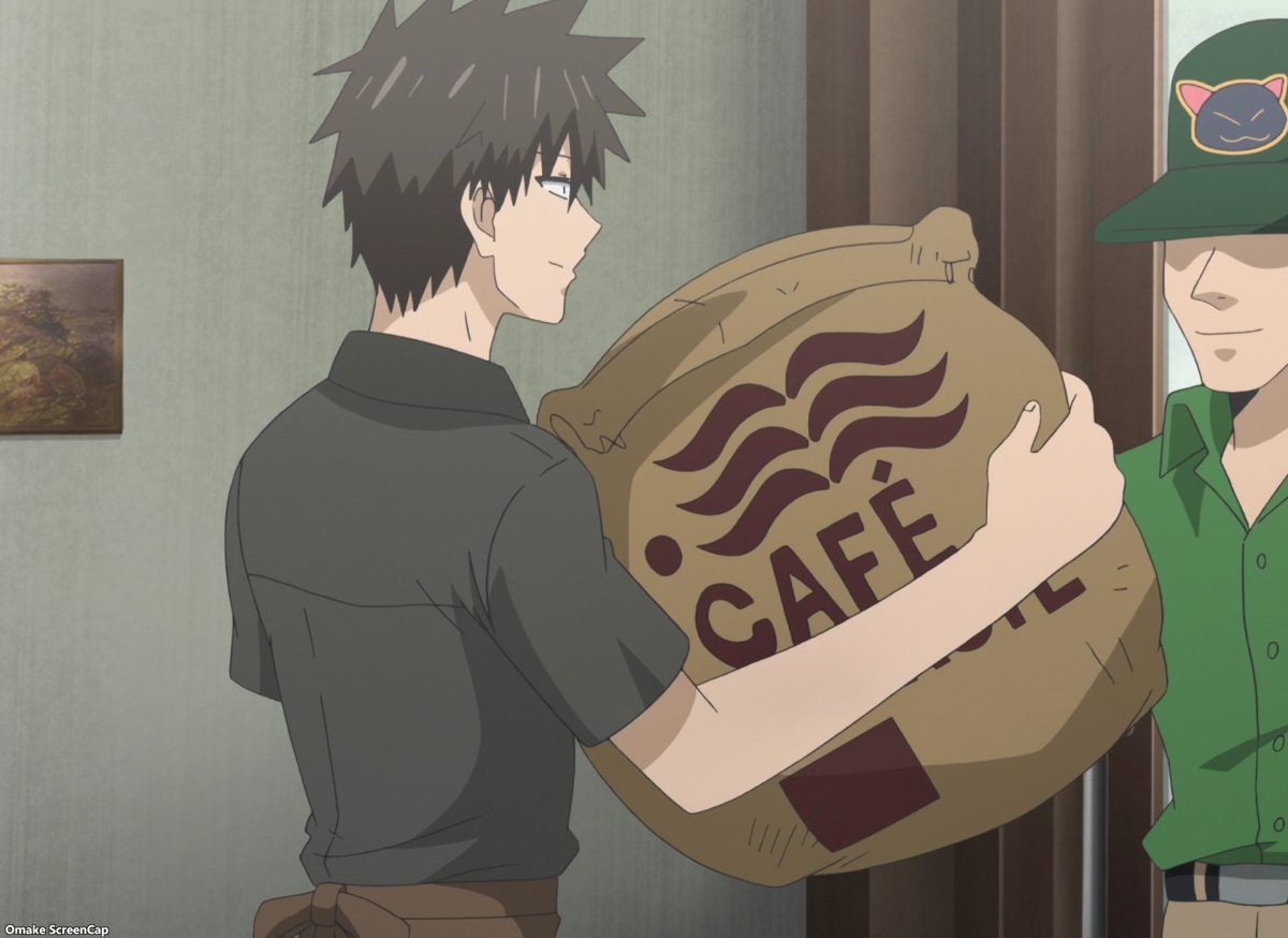 Uzaki Chan Wa Asobitai! Episode 9 Sakurai Receives Coffee Bean Bag
