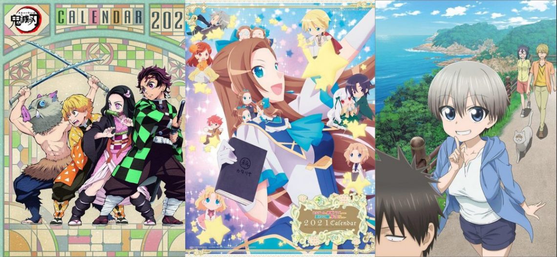 Anime 2021 2021 Calendar Anime Calendar 2021 For Anime Fans Who Keep