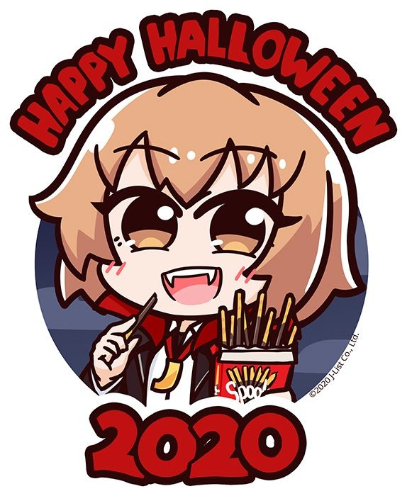 J-List 2020 Halloween Sticker 10