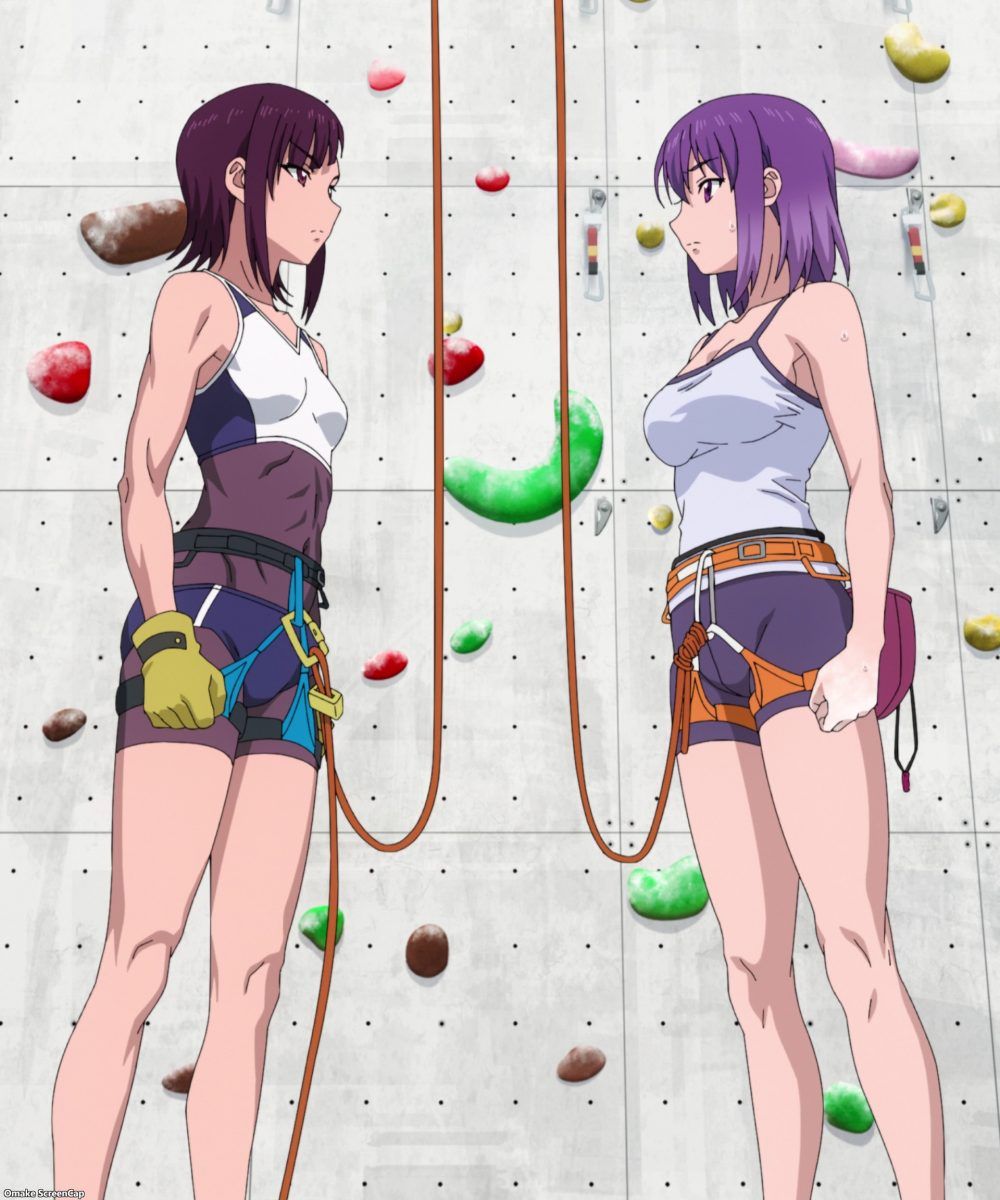 Iwa Kakeru! Sport Climbing Girls Episode 1 Jun Vs Konomi