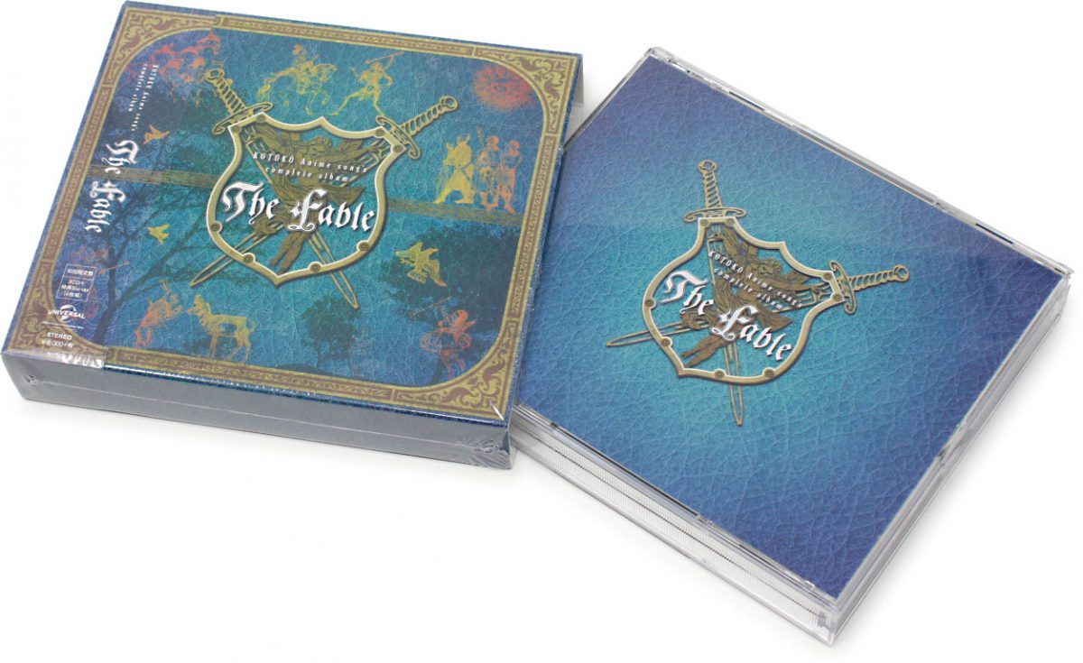KOTOKO Anime Song's Complete Album “The Fable' First Limited Edition 3CD & Blu Ray 0002