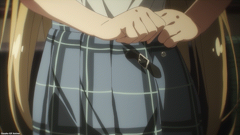 One Room Third Season Episode 2 Akira Undoes Skirt