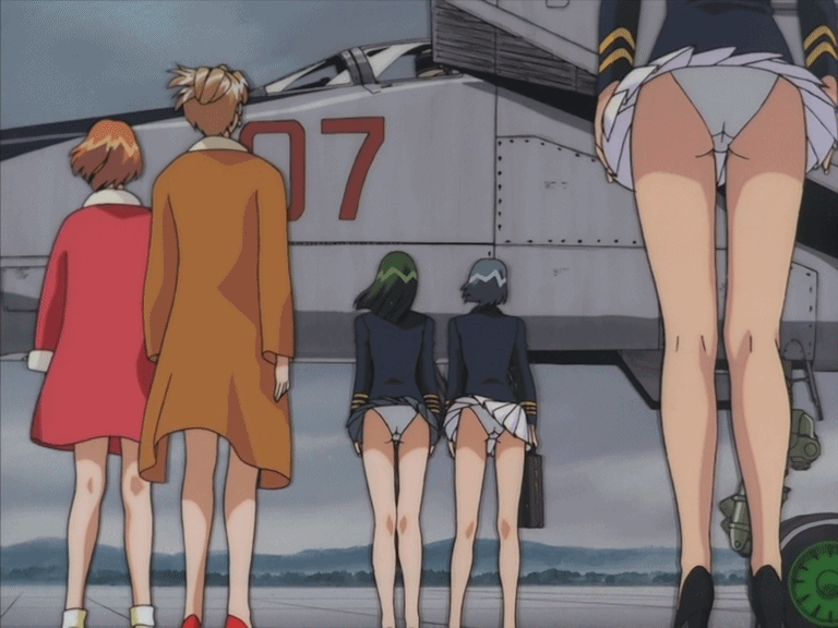 Agent Aika anime butts