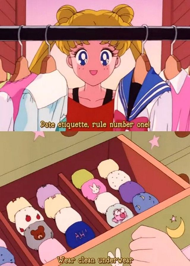 Sailor Moon Date Etiquette