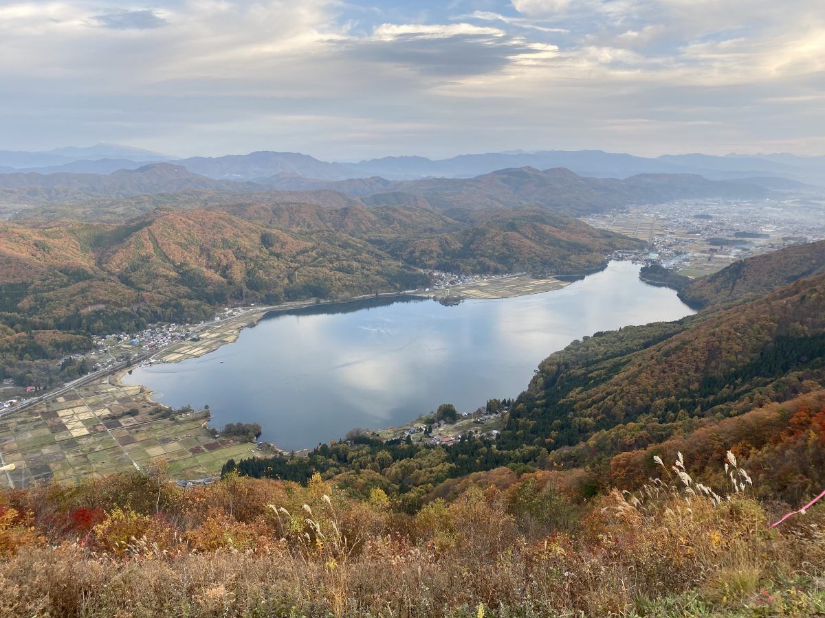 View From Above Lake Kizaki