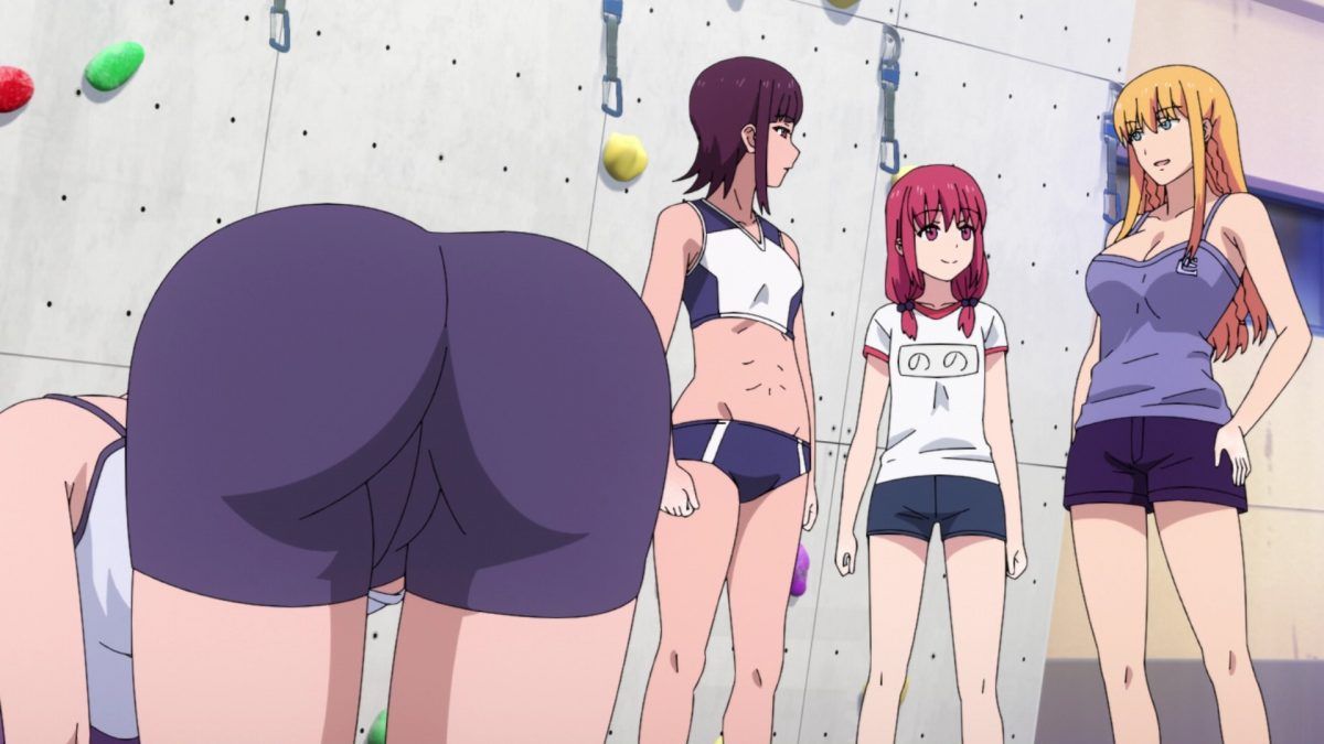 Iwa Kakeru! Sport Climbing Girls Episode 3 Konomi Bends Over