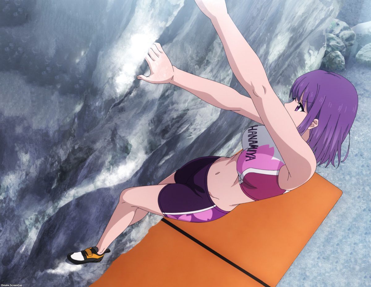 Iwa Kakeru! Sport Climbing Girls Episode 3 Konomi Climbs Rock Wall Again