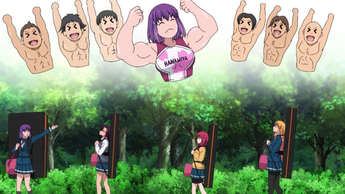 Iwa Kakeru! Sport Climbing Girls Episode 4 Konomi Explains Muscles