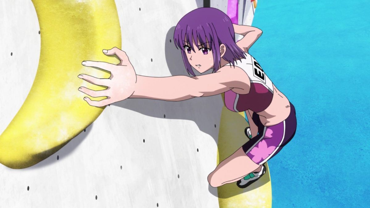 Iwa Kakeru! Sport Climbing Girls Episode 7 Konomi Reaches