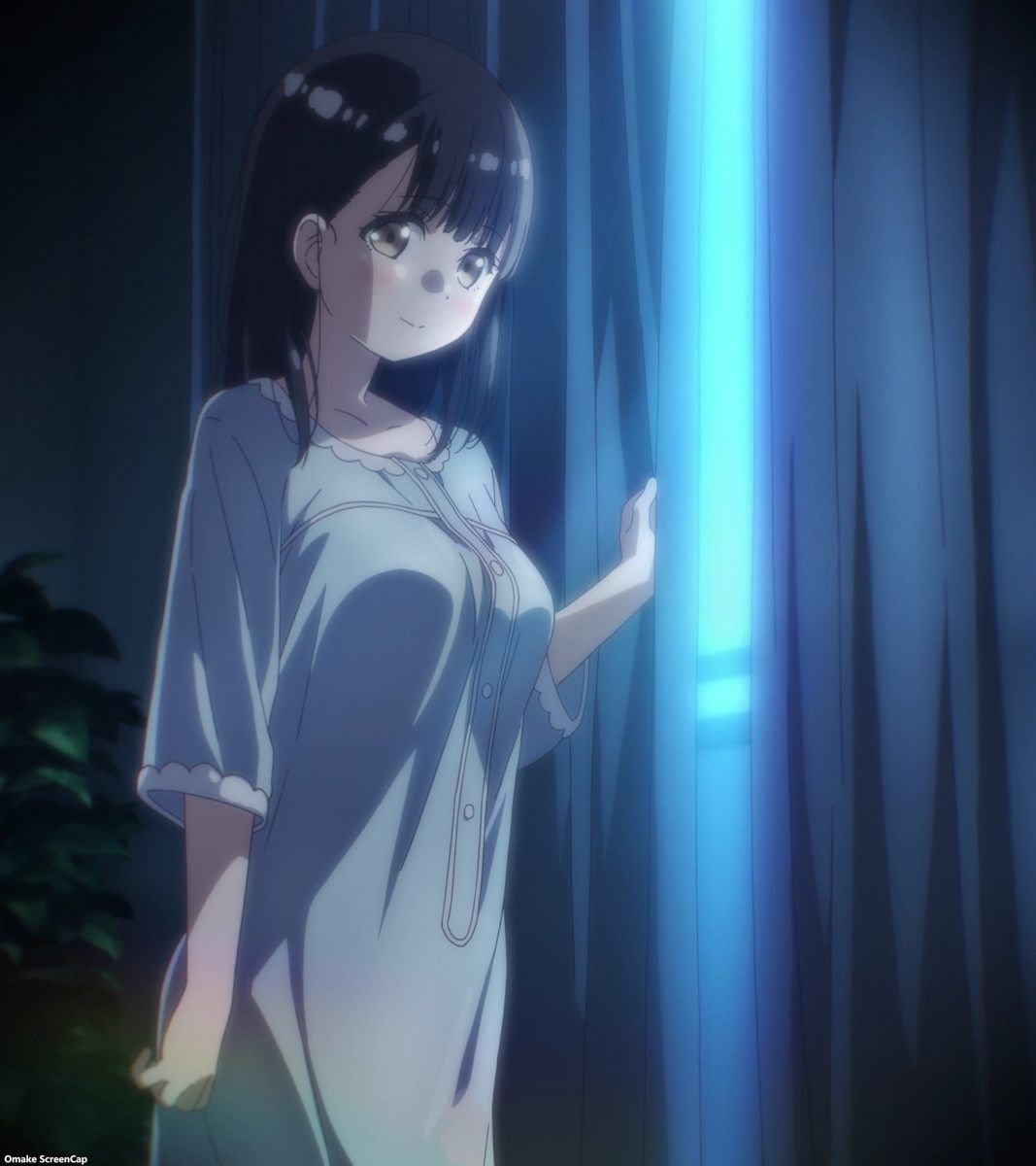 One Room Third Season Episode 11 End Card Yui In Pajamas