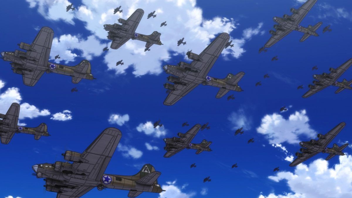 Strike Witches Road To Berlin Episode 10 B 17 Bombers