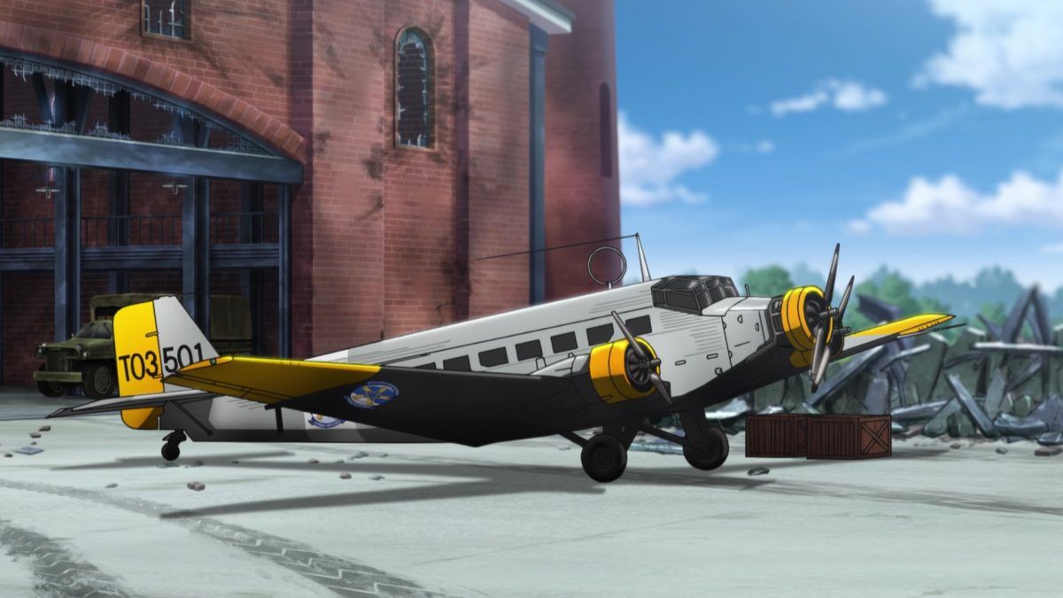Strike Witches Road To Berlin Episode 4 Junker Ju 52 3m