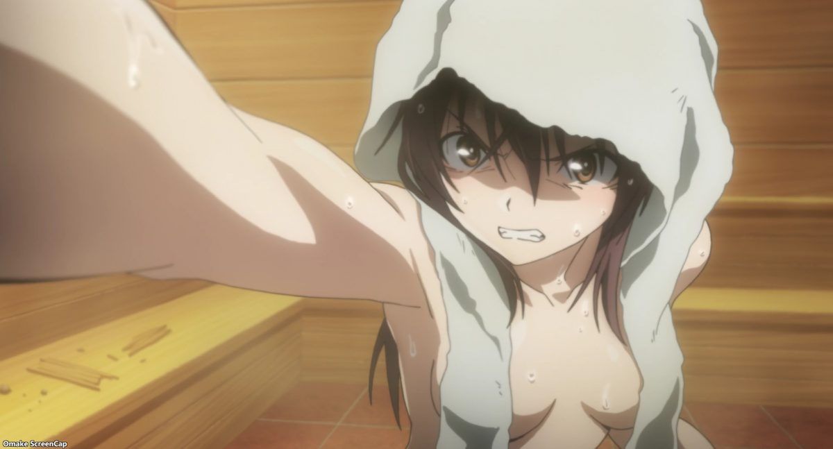 Strike Witches Road To Berlin Episode 6 Trude Angry In Sauna