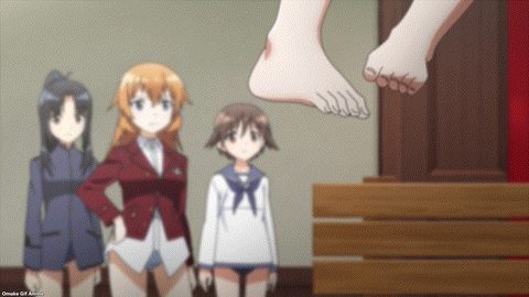 Strike Witches Road To Berlin Episode 6 Trude Pullups Girls Talk