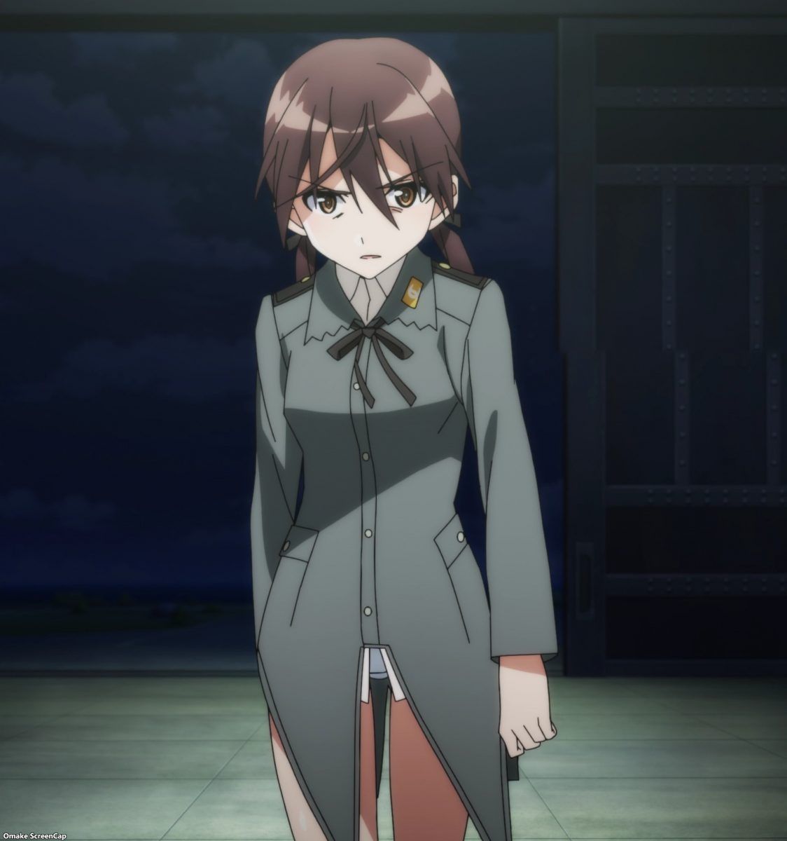 Strike Witches Road To Berlin Episode 6 Trude Walks Into Hangar