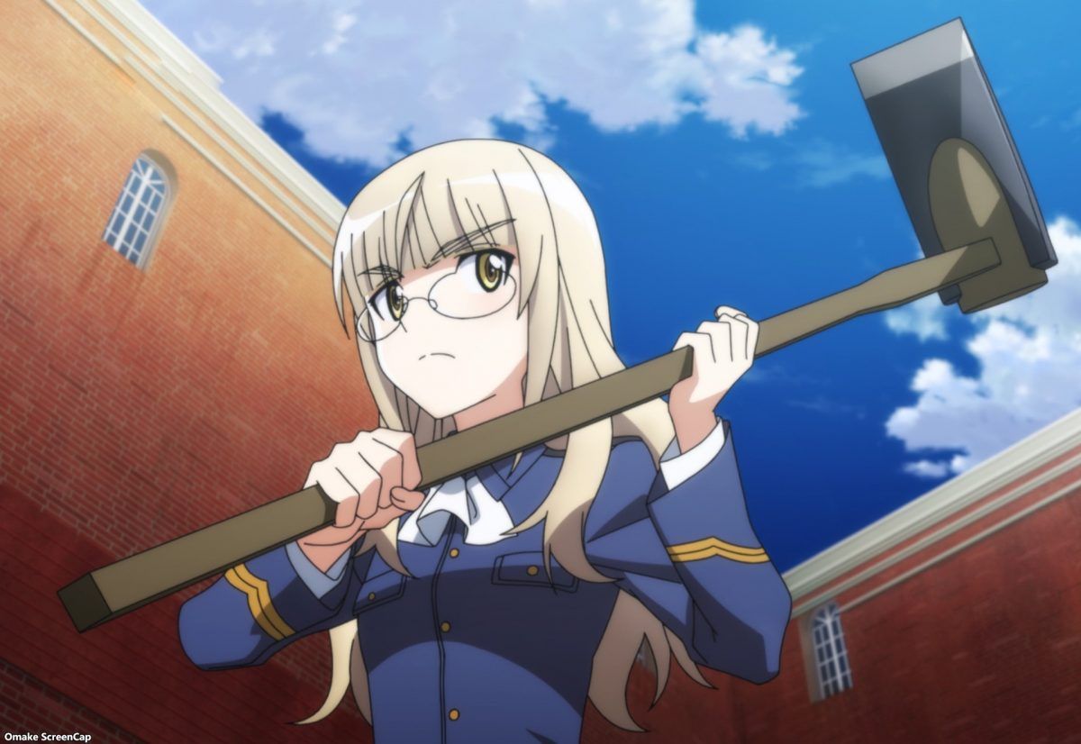 Strike Witches Road To Berlin Episode 7 Perrine Wields A Hoe