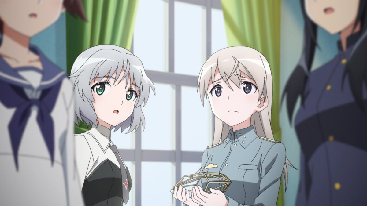 Strike Witches Road To Berlin Episode 8 Eila Holds Tree Decoration