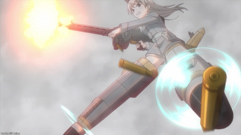 Strike Witches Road To Berlin Episode 8 Eila Shoots At Fog