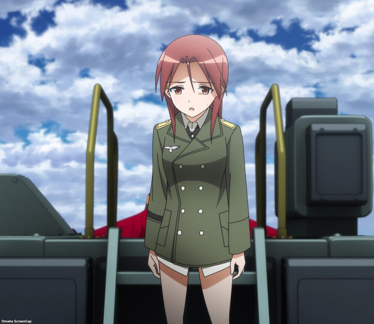 Strike Witches Road To Berlin Episode 9 Minna Exhausted