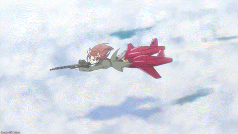 Strike Witches Road To Berlin Episode 9 Minna Shoots Down Rocket