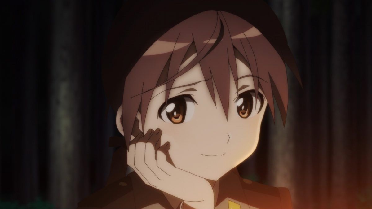 Strike Witches Road To Berlin Episode 9 Trude Gentle Smile
