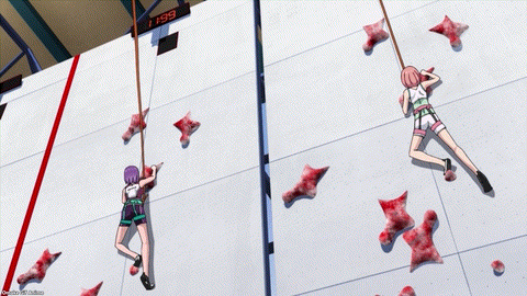 Iwa Kakeru! Sport Climbing Girls Episode 11 Konomi Kurea Virtual Tie