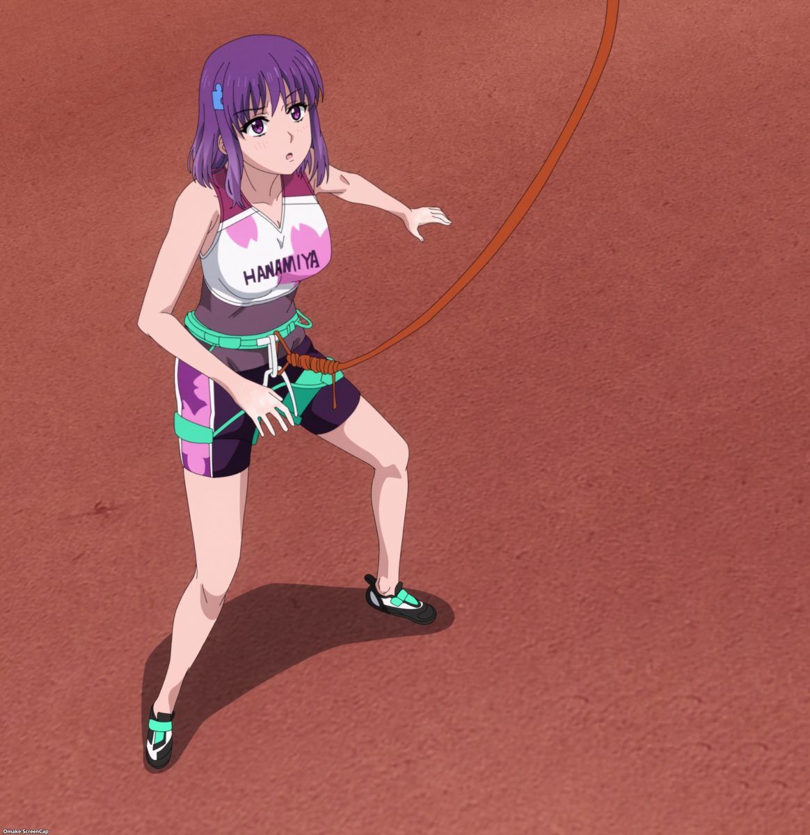 Iwa Kakeru! Sport Climbing Girls Episode 11 Konomi Ready To Speed Climb