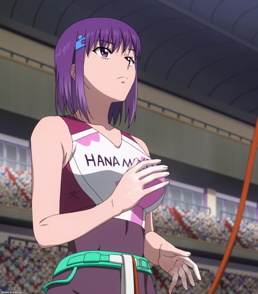 Iwa Kakeru! Sport Climbing Girls Episode 12 [END] Konomi Chalks Hands