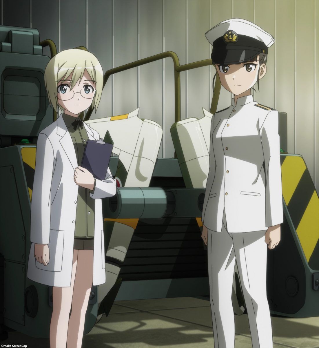 Strike Witches Road To Berlin Episode 11 Ursula And Mio With Striker Units