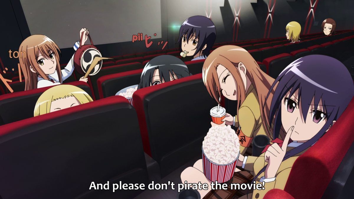 Seitokai Yakuindomo Please Don't Pirate The Movie