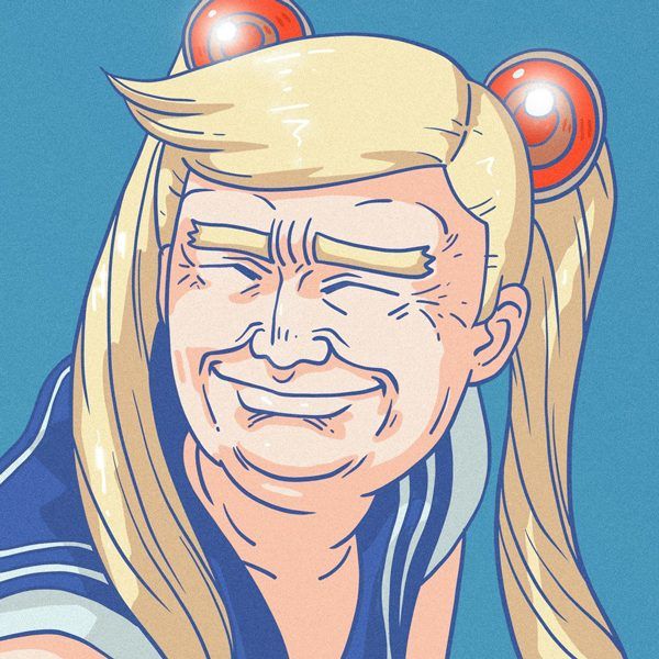 Manga Trump Loves the Discord Giveaway