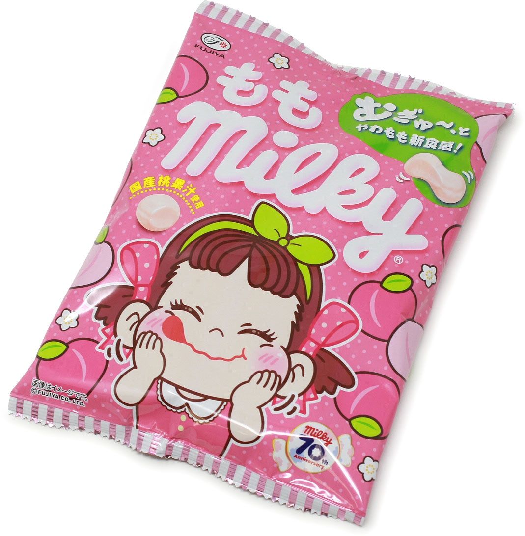 Milky Candy In Limited Peach Flavor!
