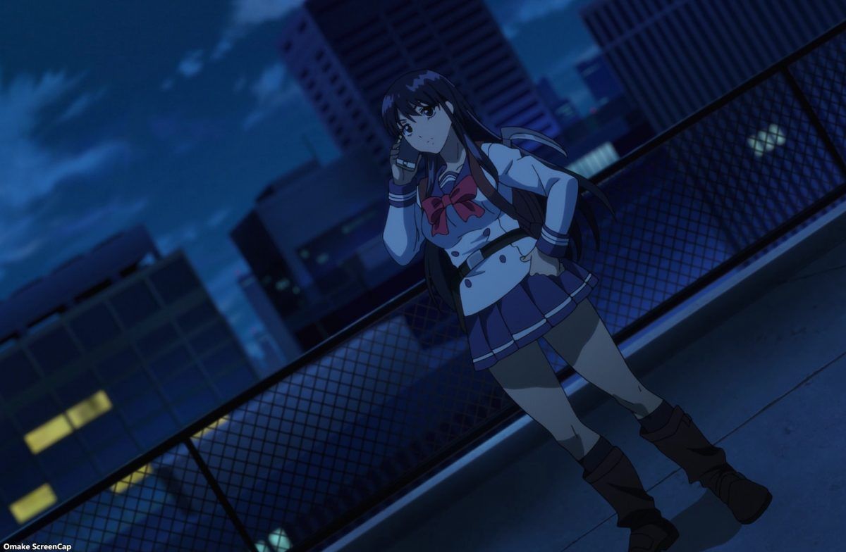High Rise Invasion Episode 3 Yuri With Night Skyline