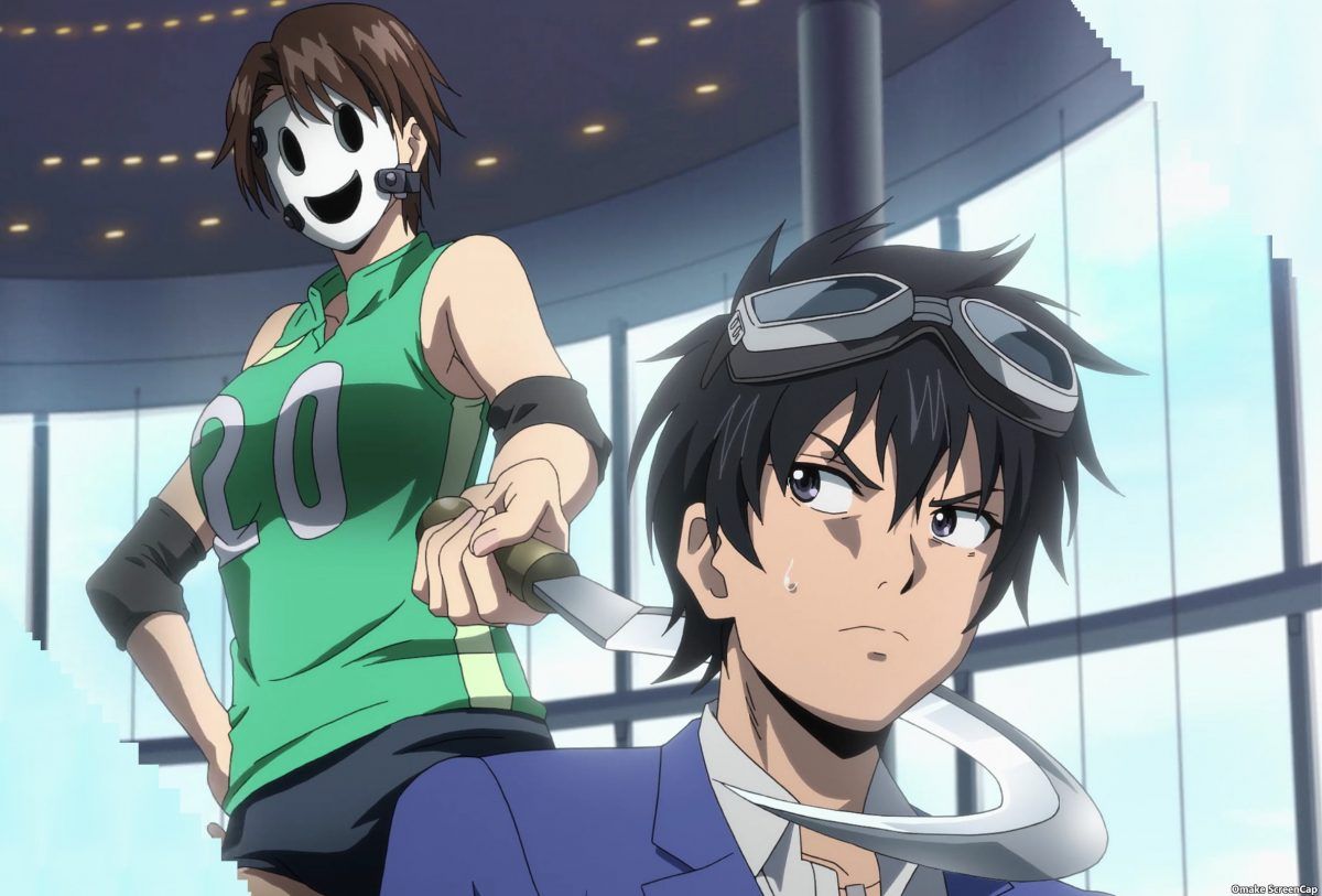 High Rise Invasion Episode 8 Volleyball Mask Threatens Rika