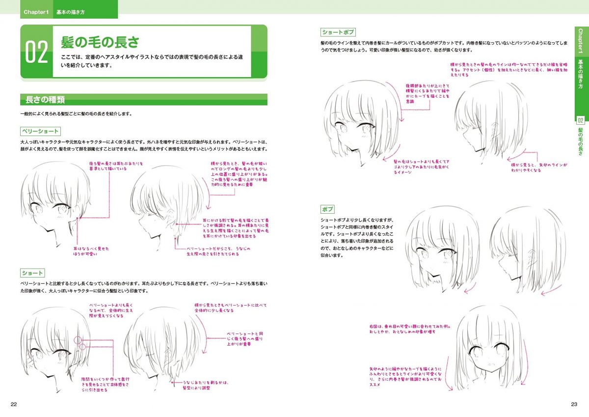 Learn How To Draw Anime Hair With This Book J List Blog