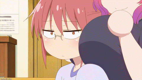 Miss Kobayashi’s Dragon Maid S Episode 11 Kobayashi Hates Ilulu's Heavy Weights