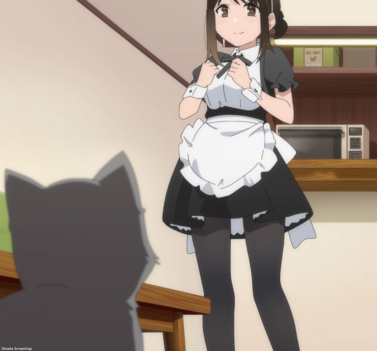Ganbare Doukichan Episode 5 Doukichan Wears Maid Outfit