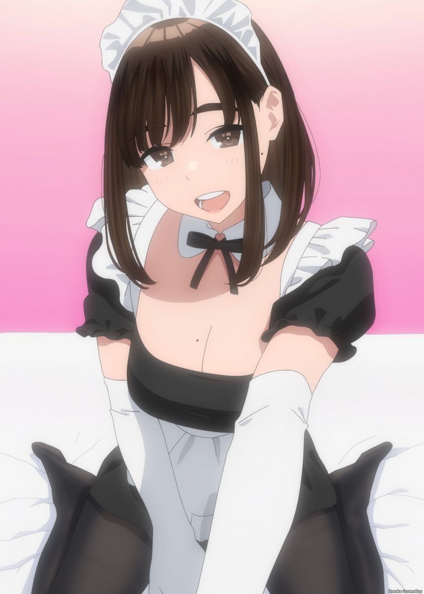 Ganbare Doukichan Episode 5 Kouhaichan Wears Maid Outfit