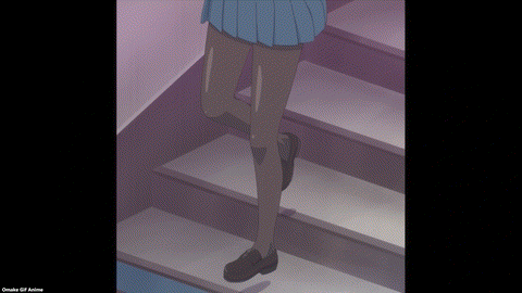 Tawawa On Monday Two OP Aichan Jumps Down Stairs