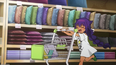 The Great Jahy Will Not Be Defeated! Episode 9 Jahy Runs Through Shopping Aisle